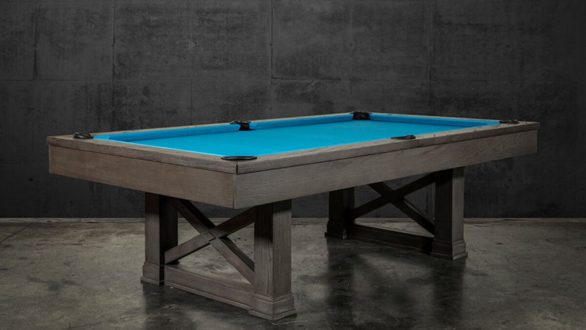 Slate pool table