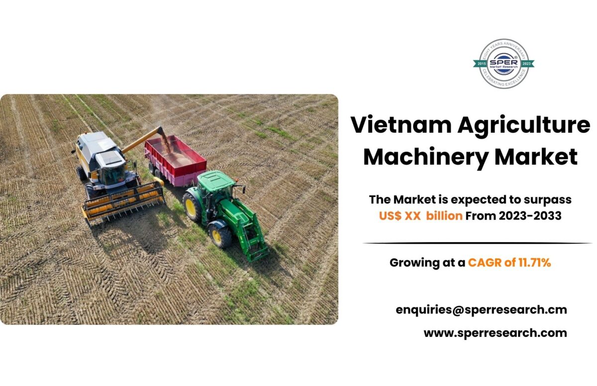 Vietnam Agriculture Machinery Market Growth, Share, Revenue, Emerging, Trends, CAGR Status, Key Players, Business Opportunities and Forecast Analysis till 2033: SPER Market Research