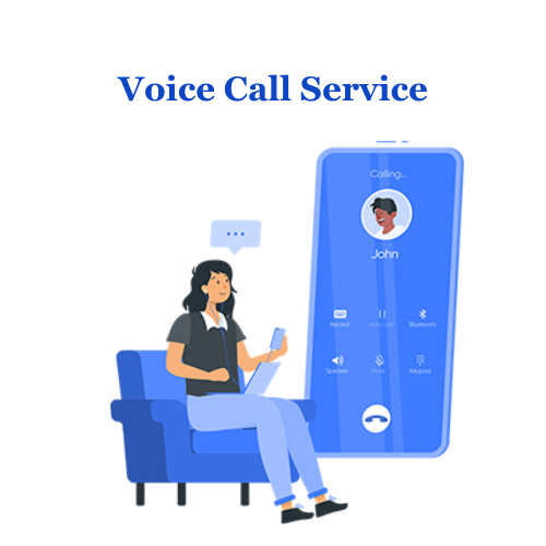 Automated voice call service in India