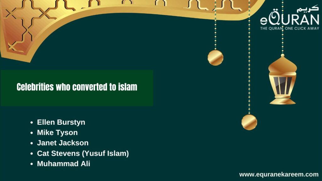 celebraties who convert islam