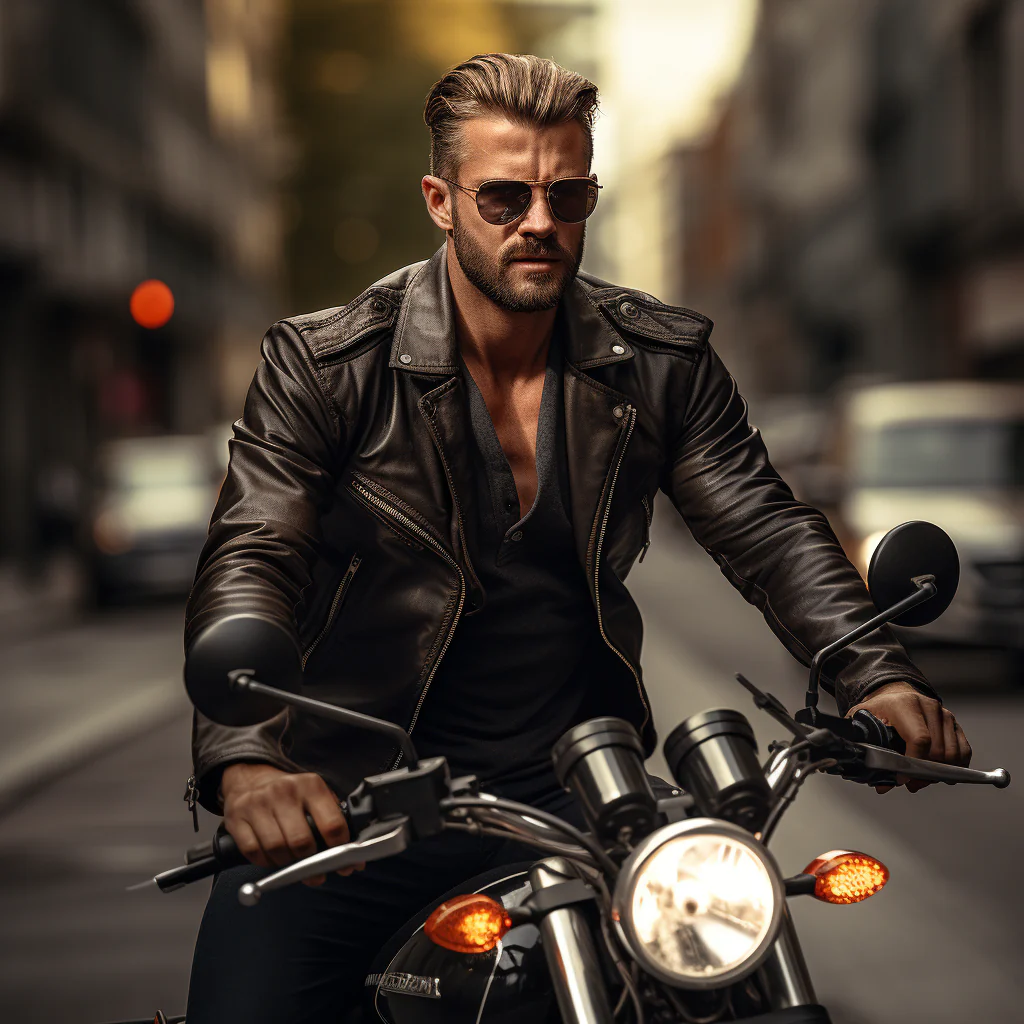 The Timeless Appeal of Real Leather Biker Jackets for Men
