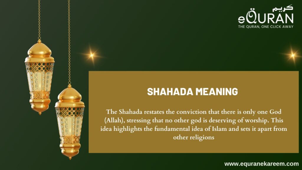 
shahada meaning