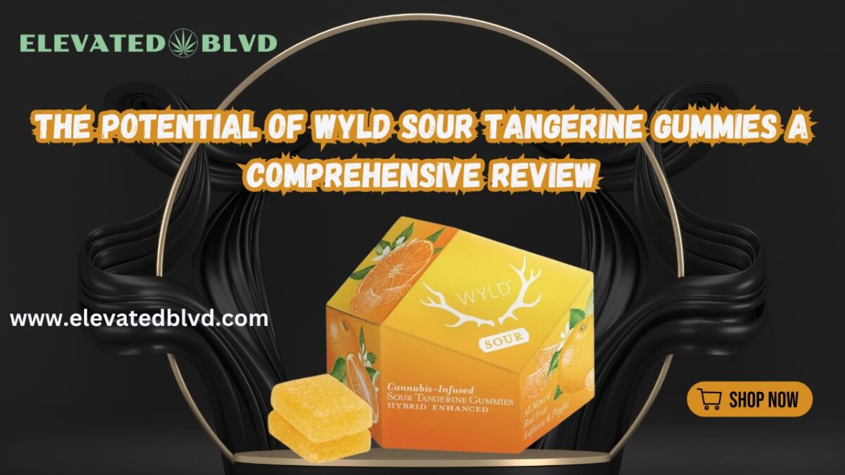 wyld sour tangerine gummies