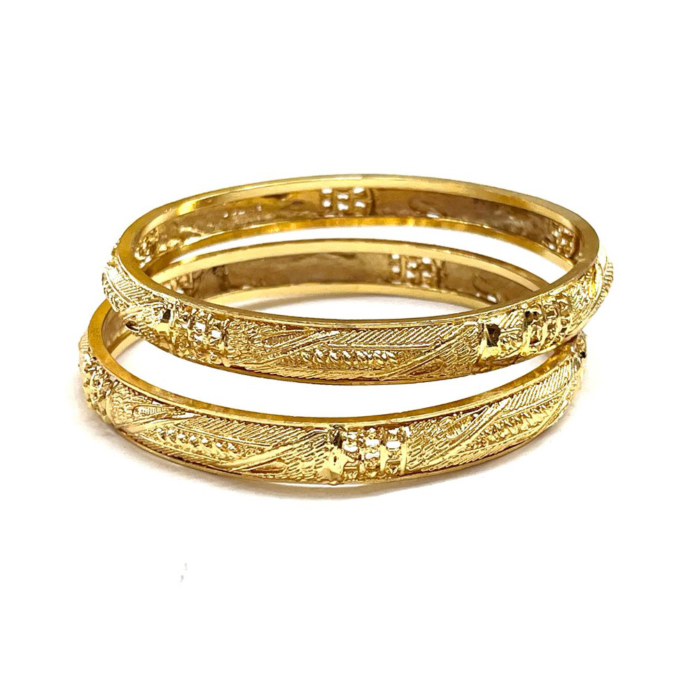 gold plated bangles