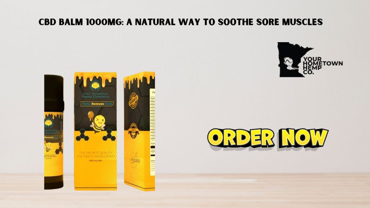 CBD balm 1000mg