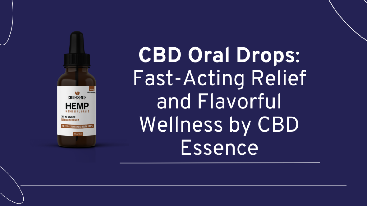 cbd oral drops