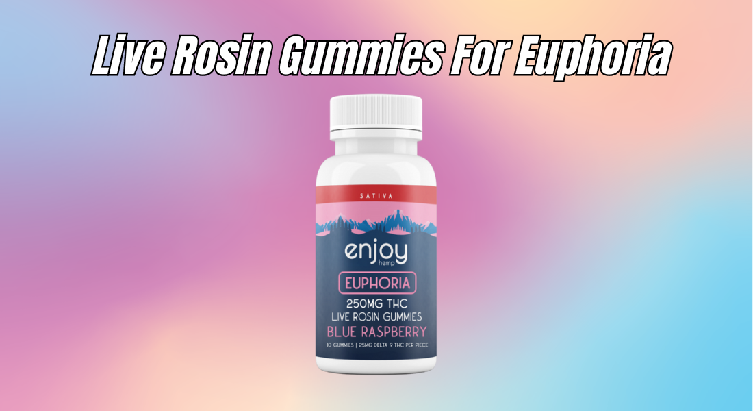 Unlock Euphoria with Enjoy Hemp’s Live Rosin Gummies