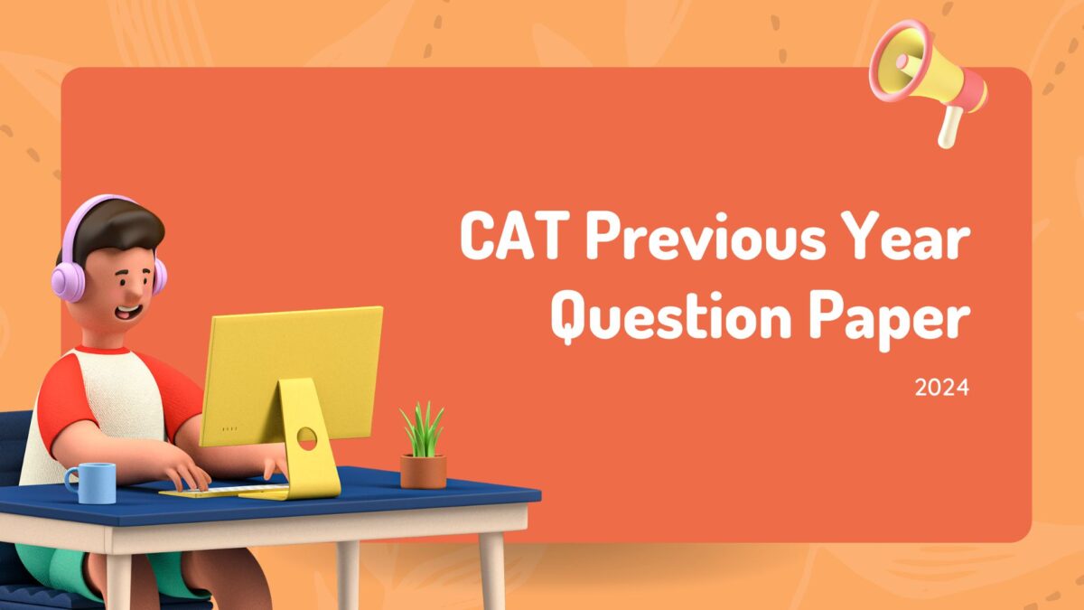 CAT Previous year question paper