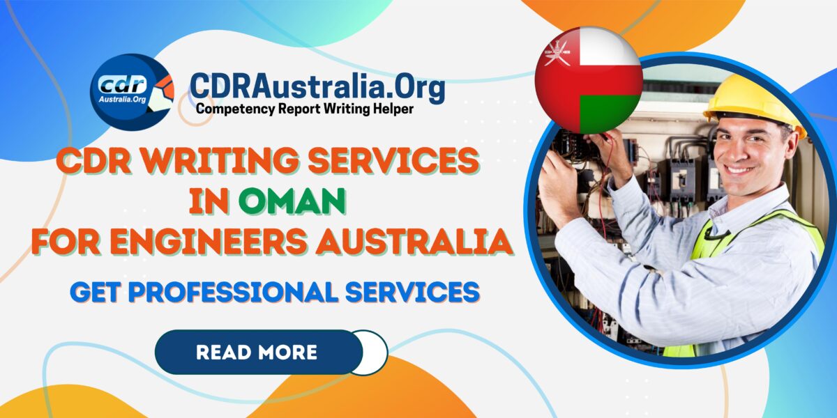 CDR Writing Services In Oman For Engineers Australia – Get Professional Services At CDRAustralia.Org