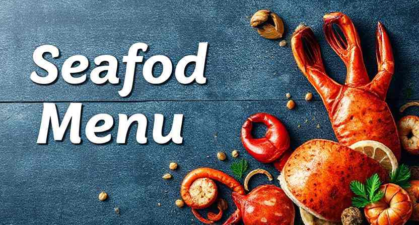 seafood menu ideas