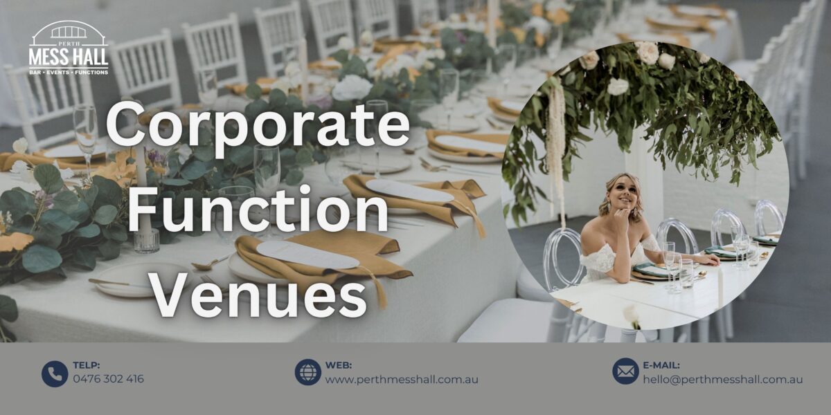 corporate function venues