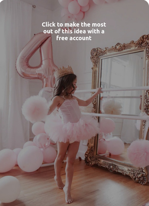 ballet party supplies