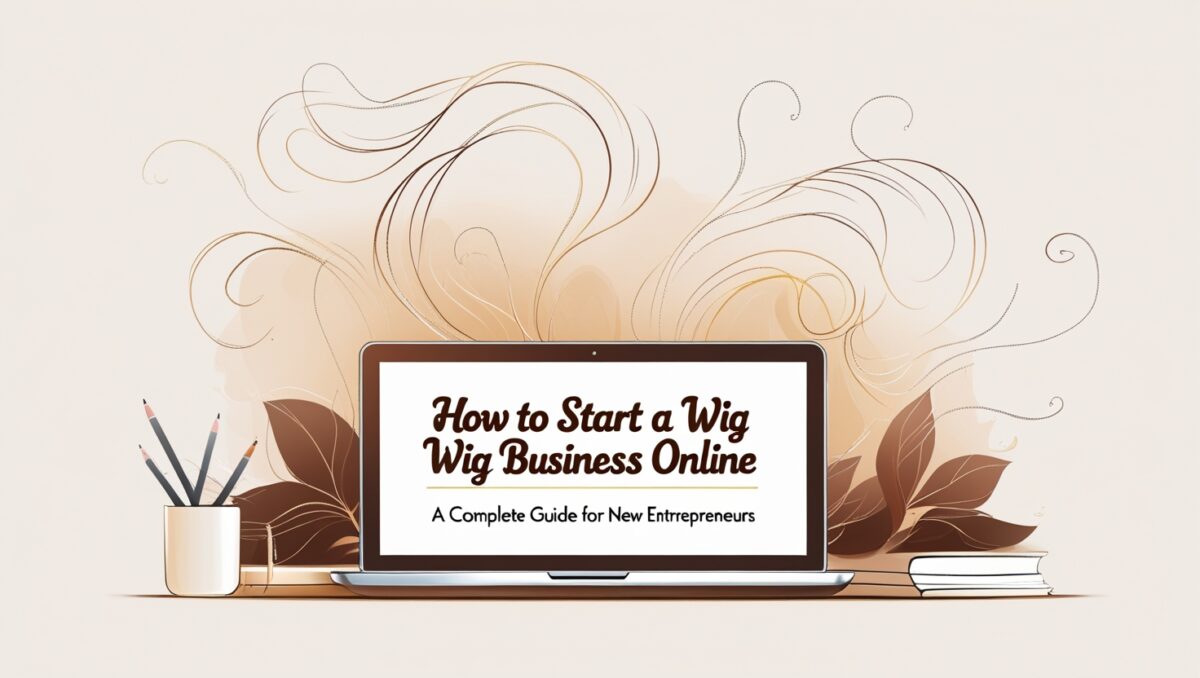 How to Start a Wig Business Online: A Complete Guide for New Entrepreneurs?