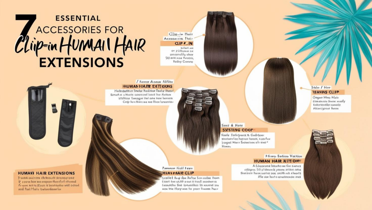 7 Must-Have Accessories for Your Clip in Human Hair Extensions