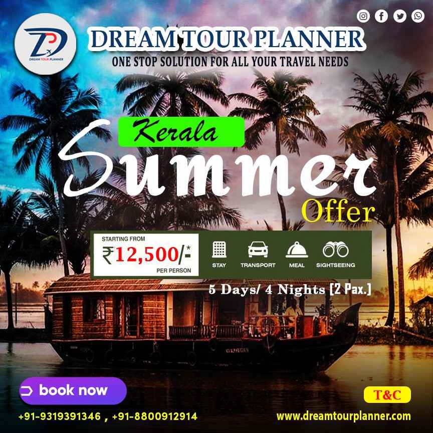 Kerala Tour Packages: Feel The Serenity Of God’s Own Country