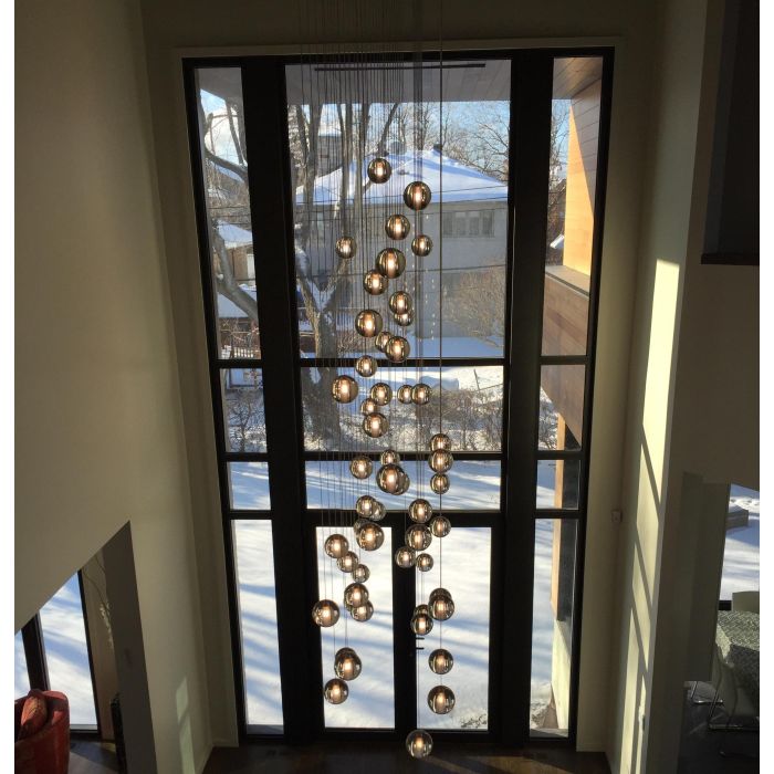 two story foyer chandelier