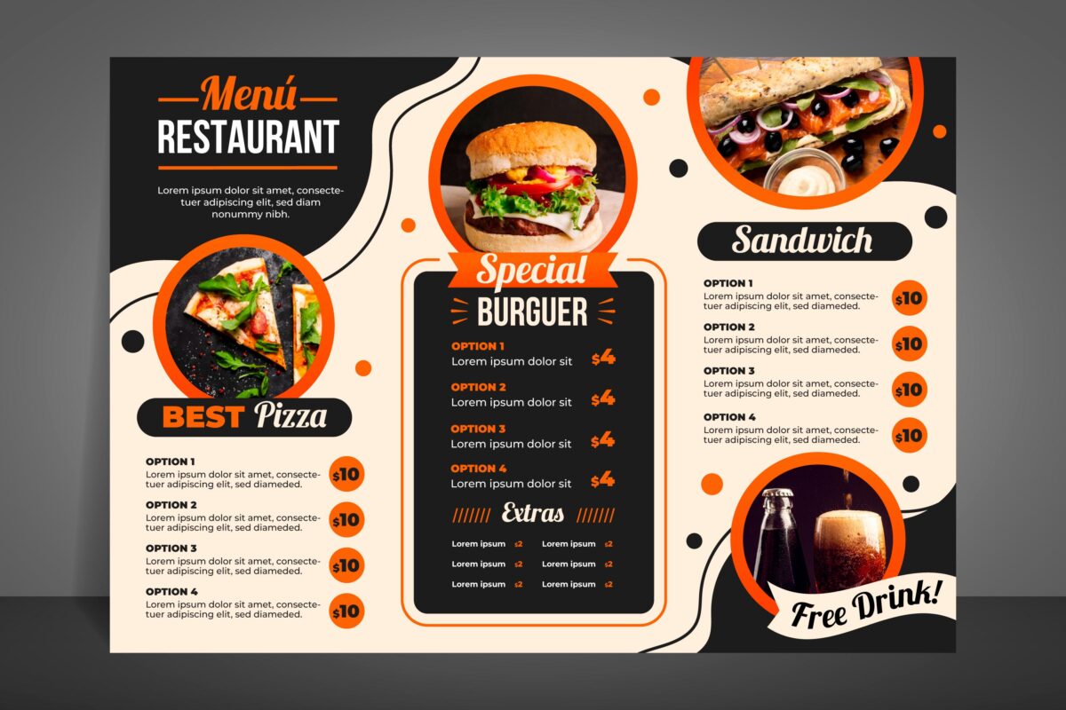 Trending Menu Design