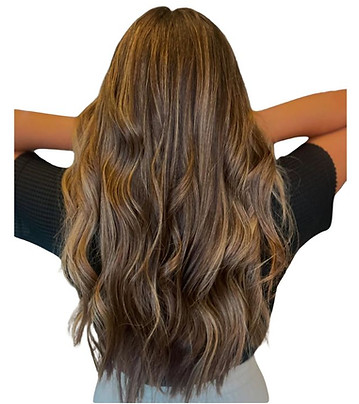 The Ultimate Hair Upgrade: Combining Hand Tied Hair Extensions with Full Foil Highlights