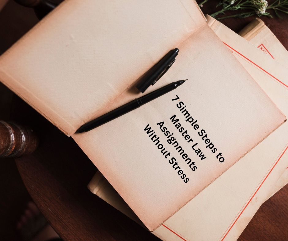 7 Simple Steps to Master Law Assignments Without Stress
