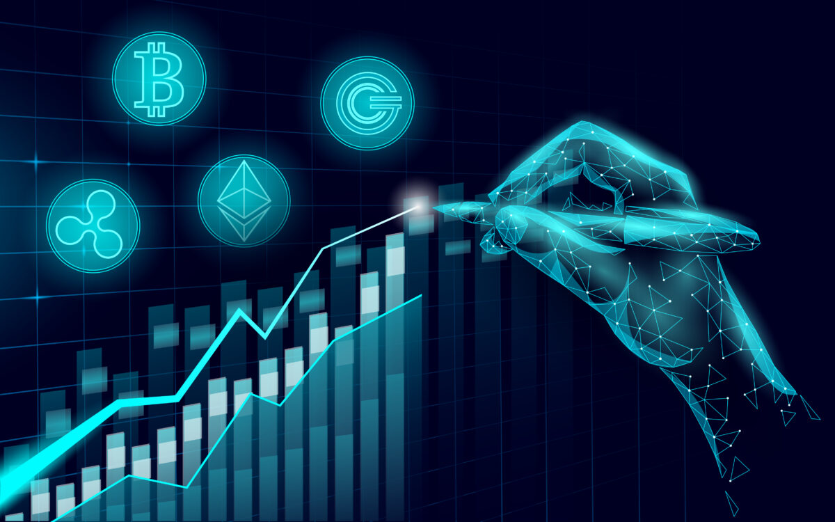 blockchain stock market