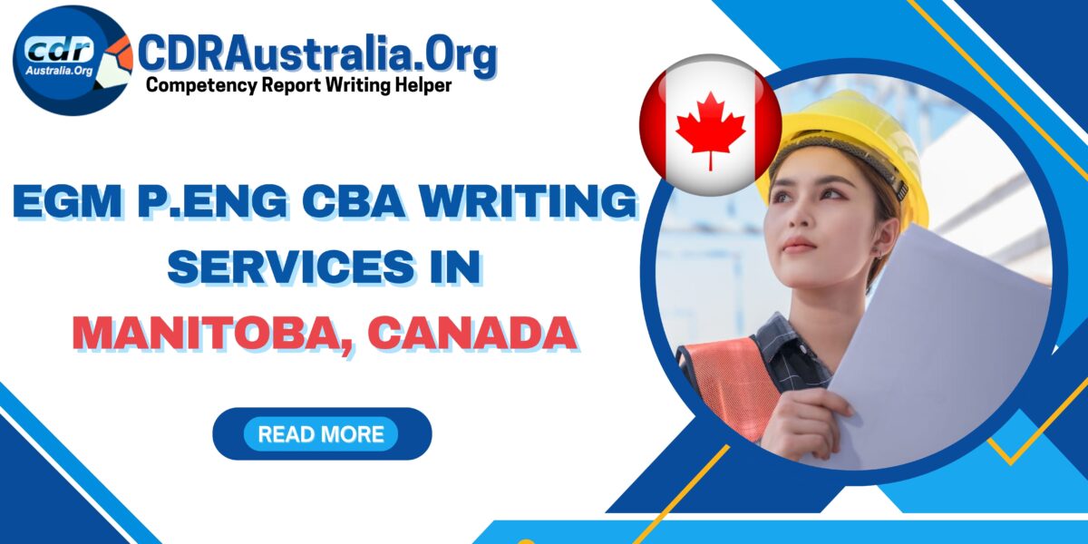 EGM P.Eng CBA Writing Services in Manitoba, Canada – CDRAustralia.Org