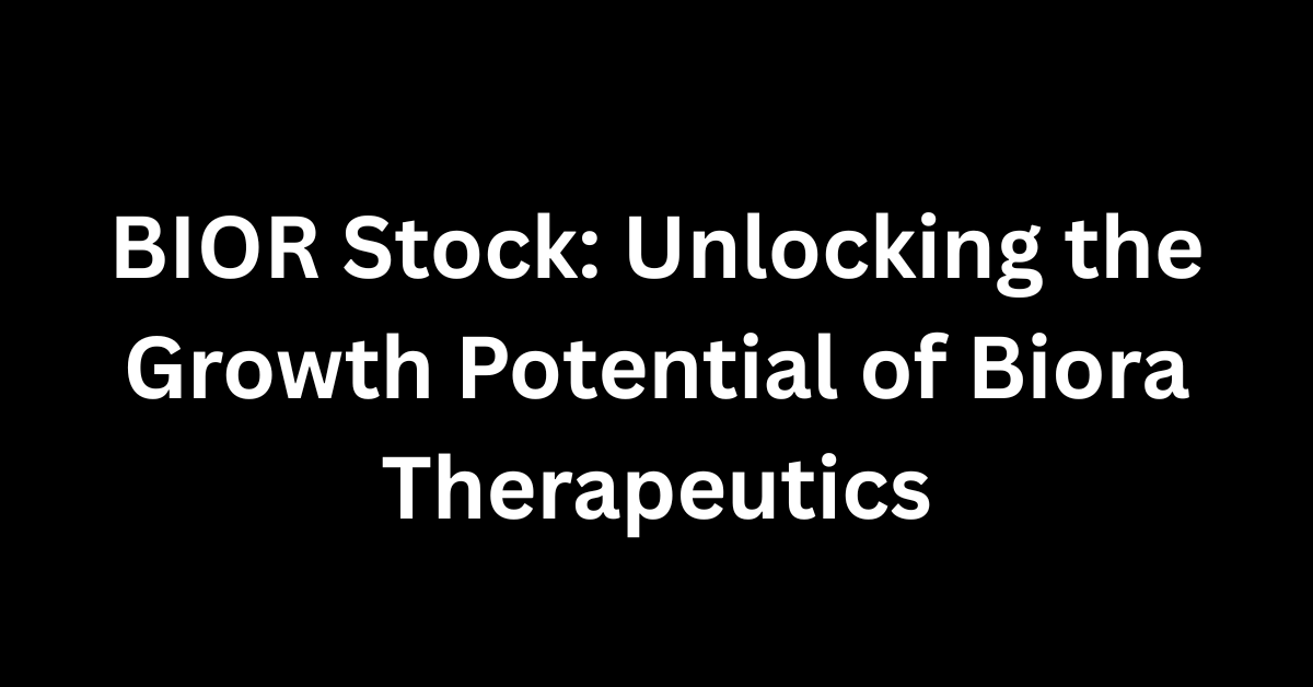 BIOR STOCK