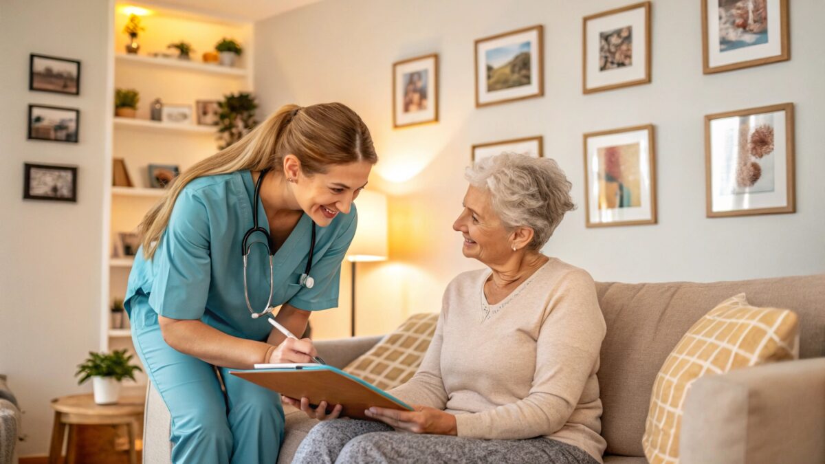 home health care services given to people
