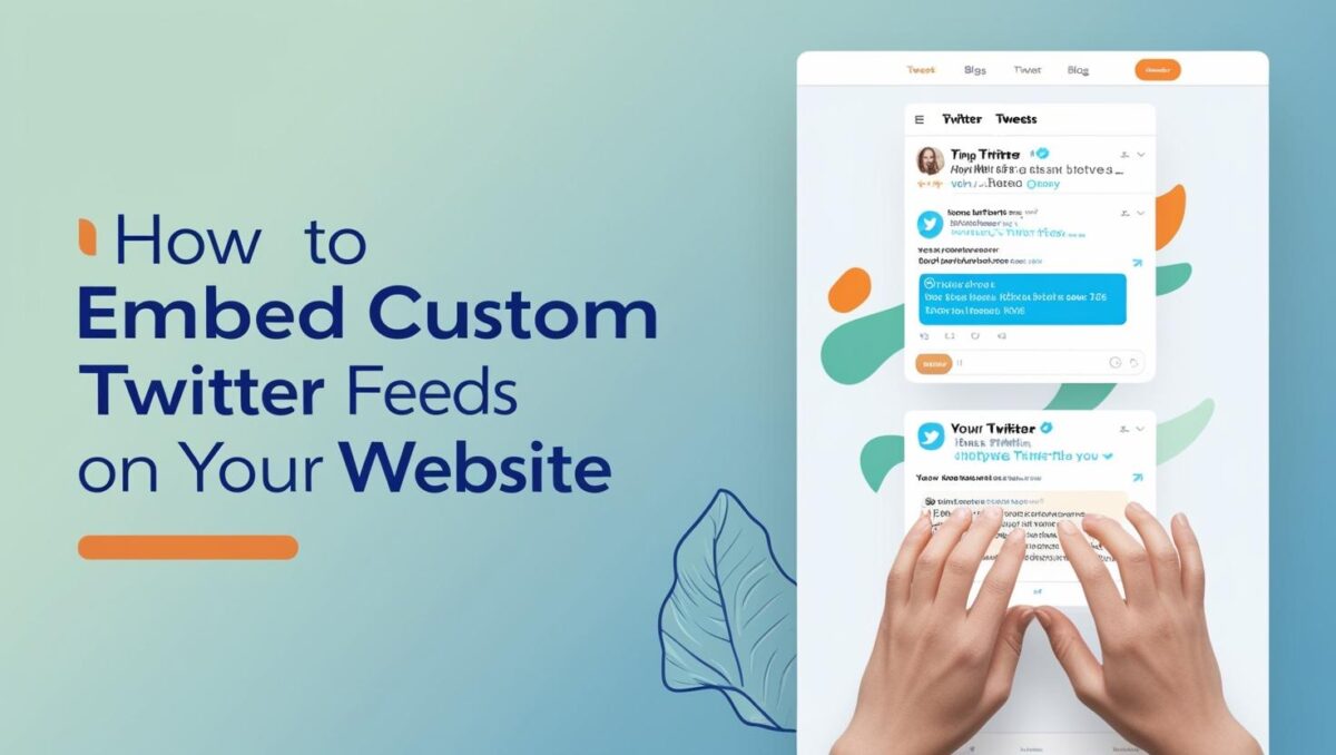embed twitter custom feeds