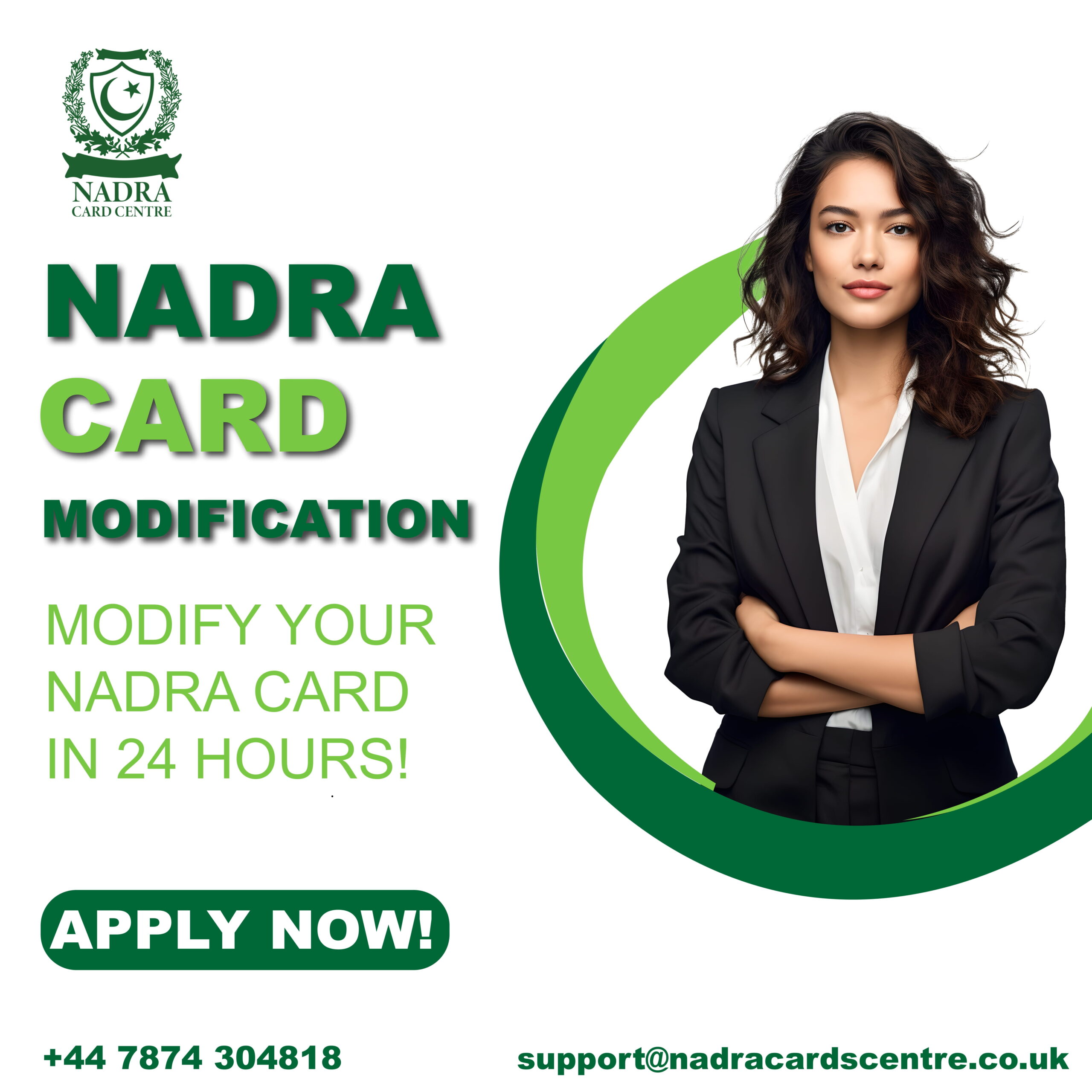 nadra card modification