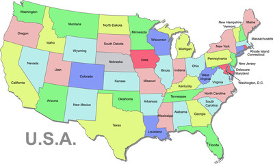 usa map
