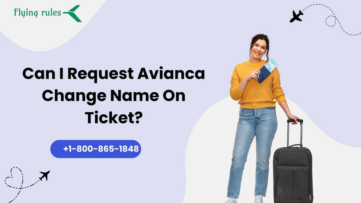 Avianca change passenger name