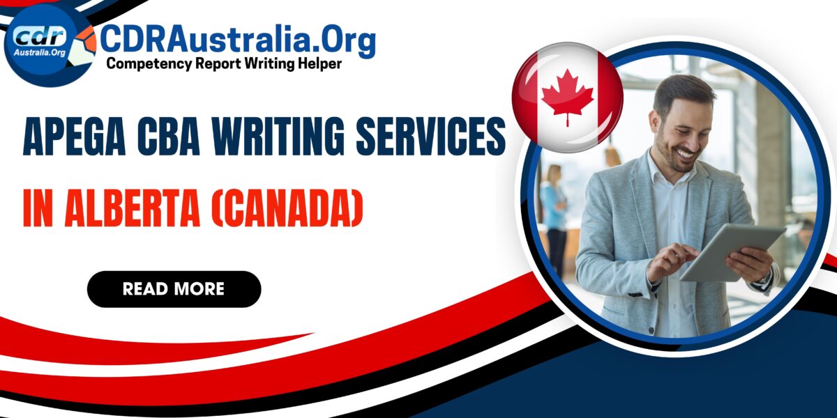 APEGA CBA Writing Services – in Alberta (Canada) by CDRAustralia.Org