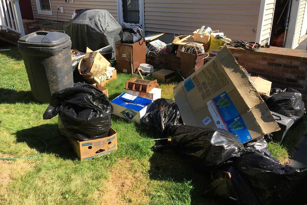 Clearing Out Trash and Junk