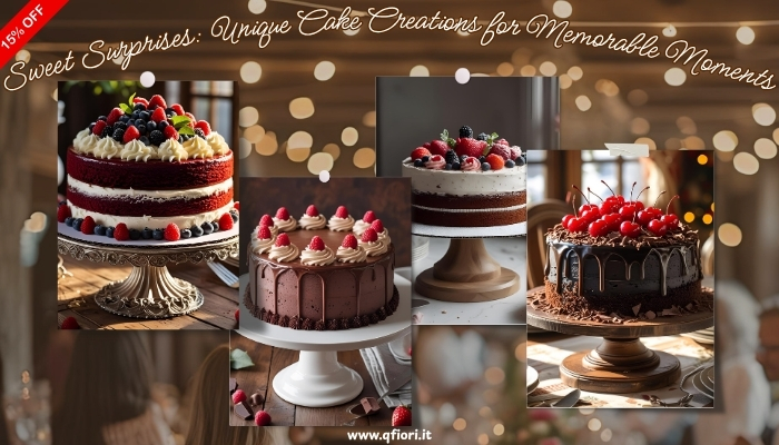 Sweet Surprises: Unique Cake Creations for Memorable Moments