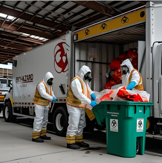 biohazard waste pickup