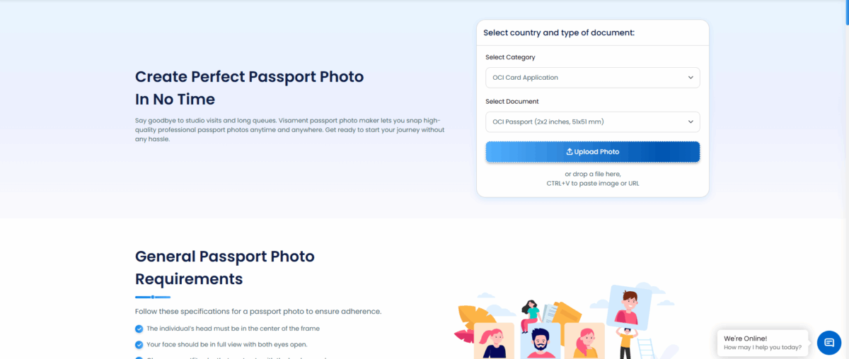 UK Visa Photo Maker