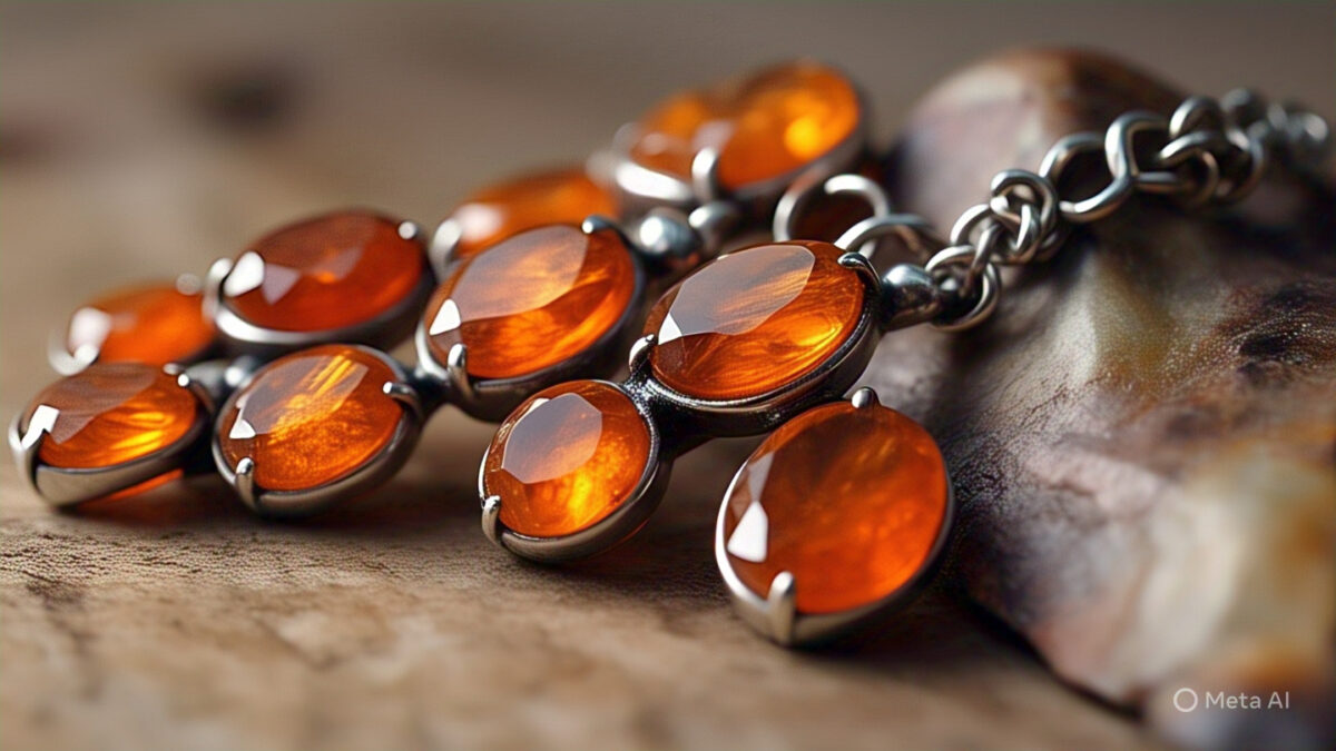 Make a Statement with Handcrafted Orange Kyanite Jewelry